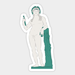 Dionysus - God of Wine Sticker